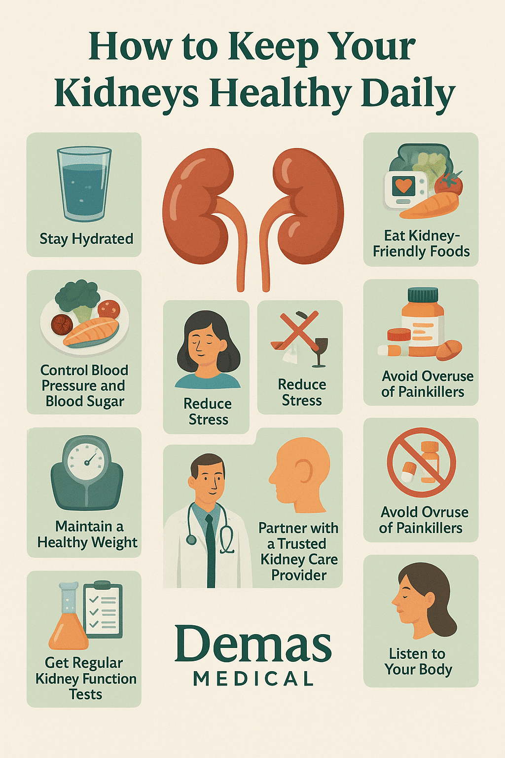 How to Keep Your Kidneys Healthy Daily Demas Saudi Arabia